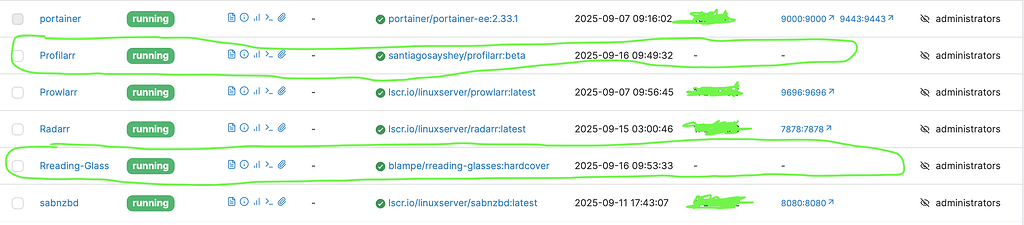 Container/Portainer apps not getting deployed properly all of a sudden ...