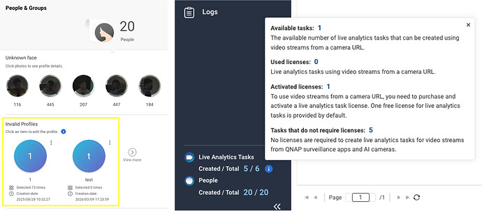 Invalid Profiles & License Information