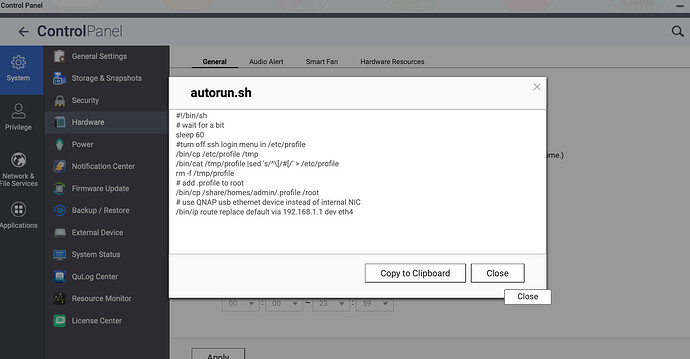 QNAPAutorun