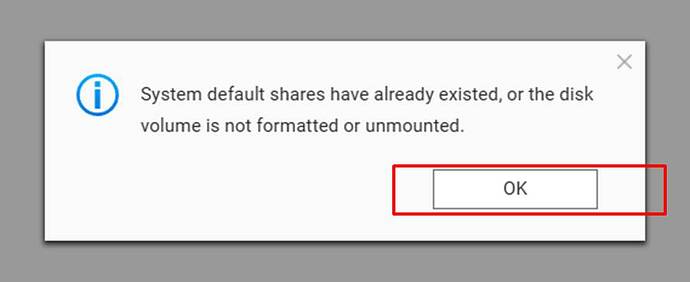 Restore shared folder 3