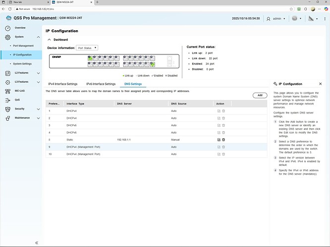 qsw-m3224-24t manual dns server added