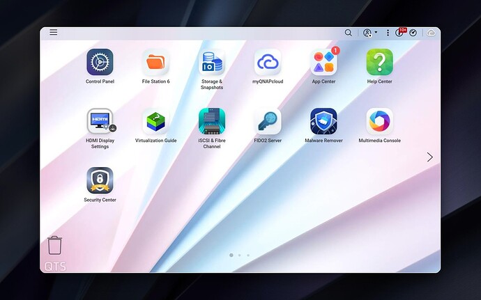 New desktop