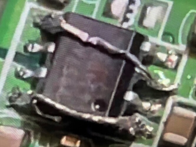 Board after repair